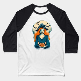 Halloween Witches Baseball T-Shirt